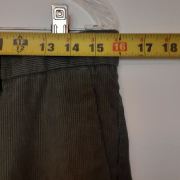 Vtg Dockers Corduroy Pants Mens 32x29 Green Straight Skater Punk Grunge - Picture 7 of 9